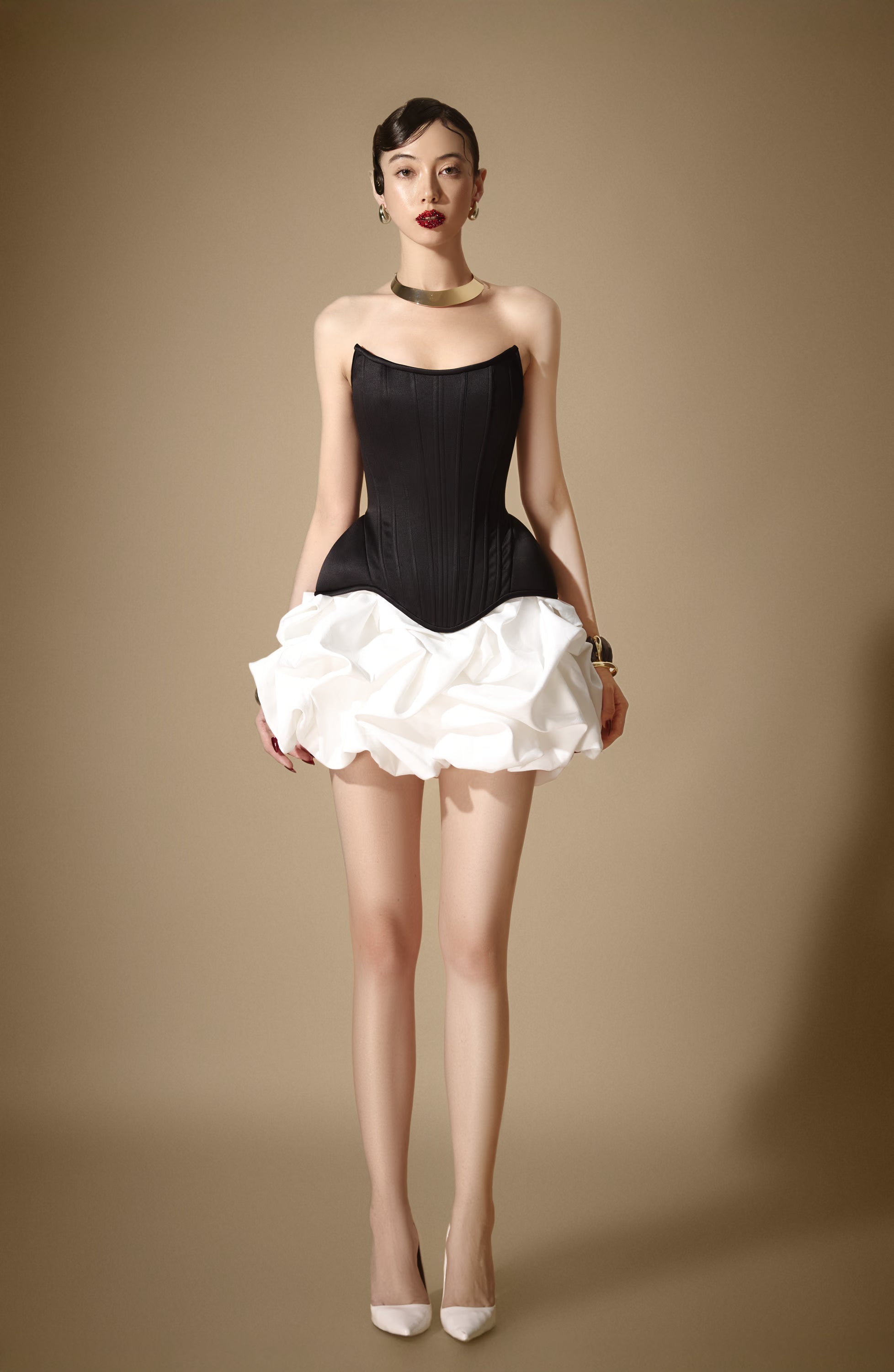 SCUPTED GRACE Corset/ FLEUR Skirt