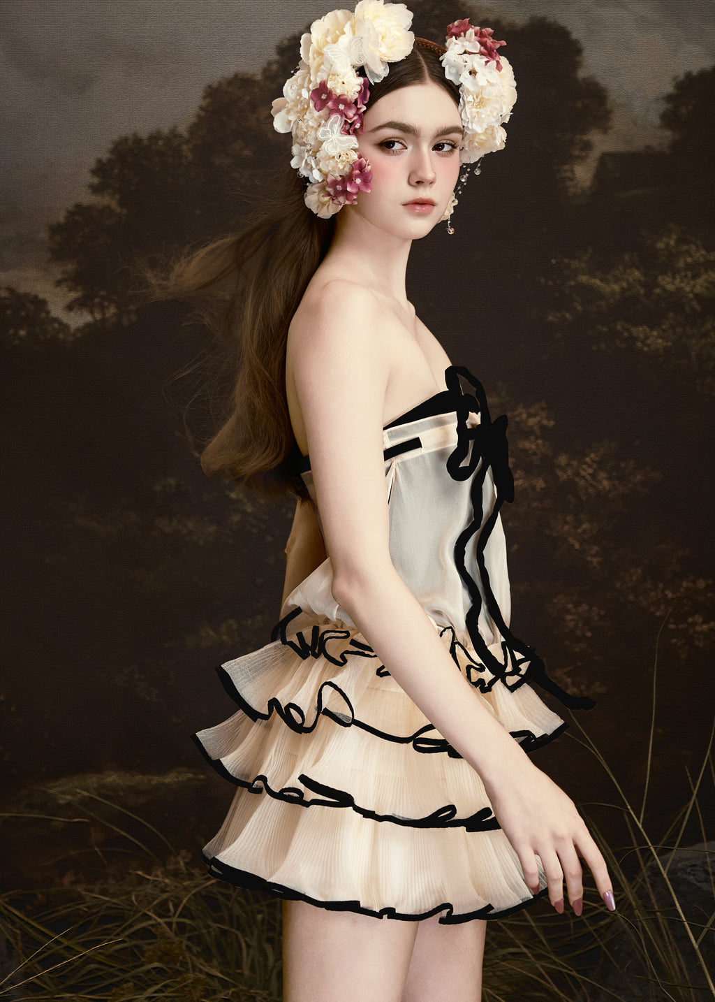 CRETE'S SUNSET dress