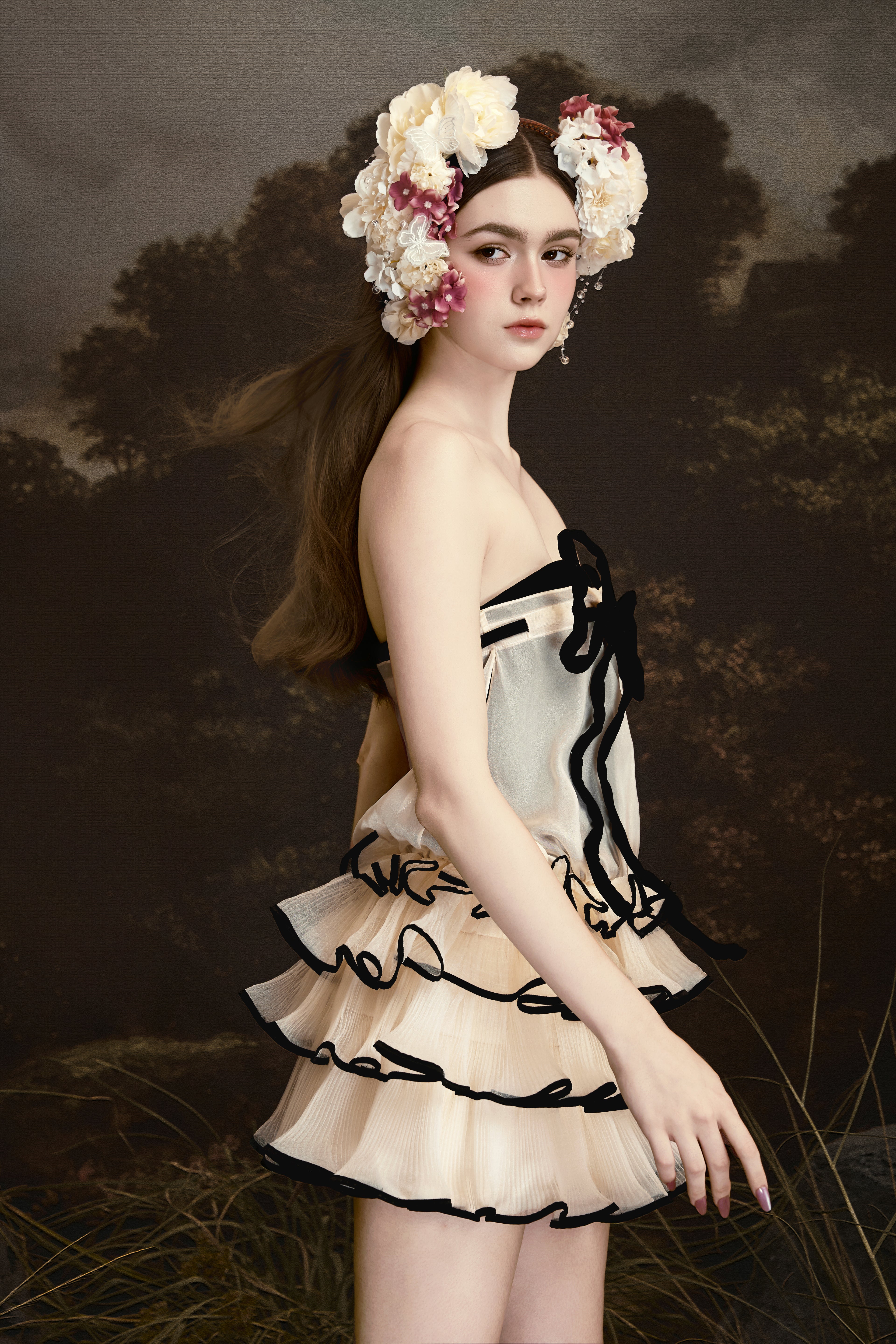 CRETE'S SUNSET Dress