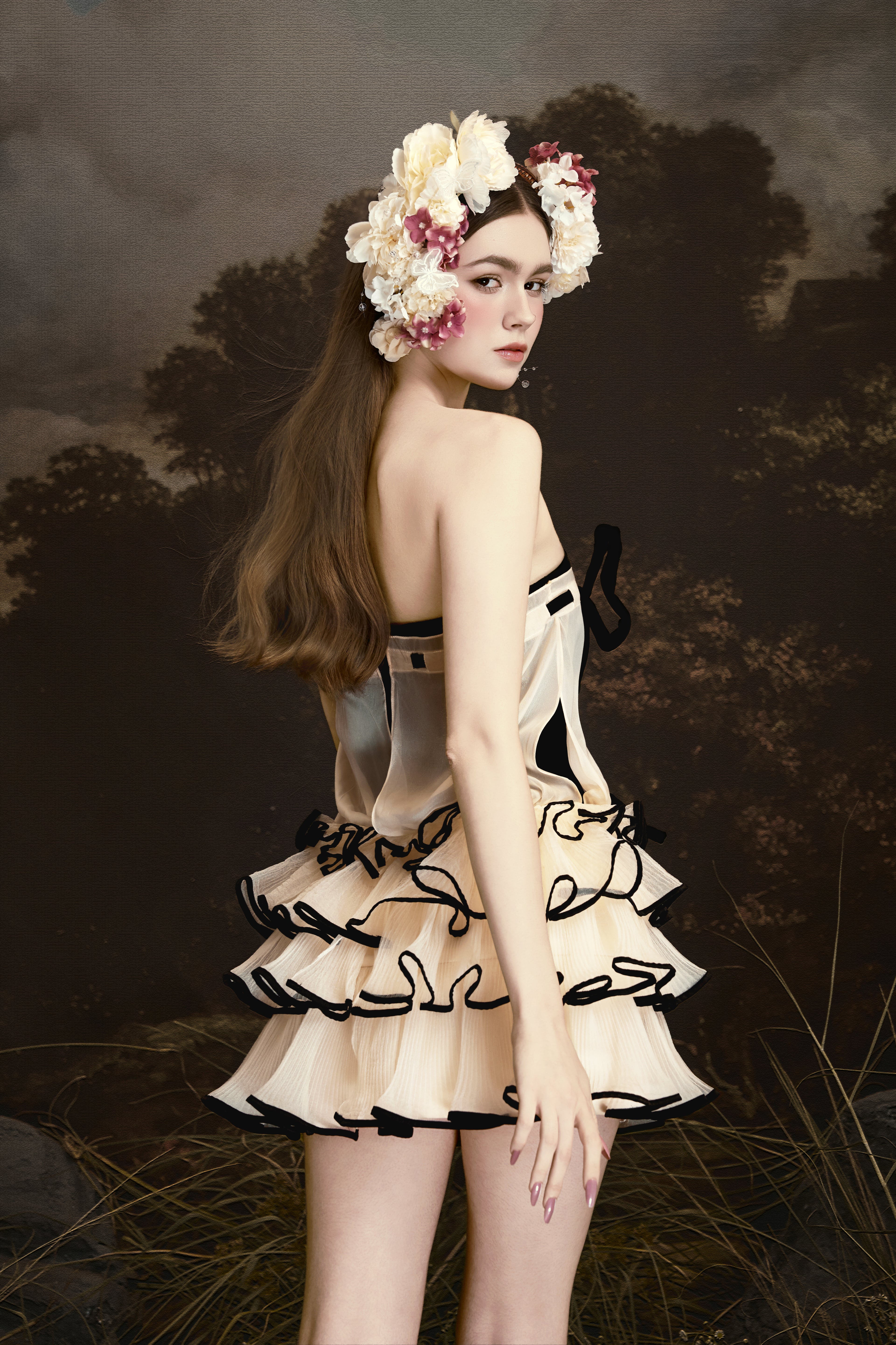 CRETE'S SUNSET Dress