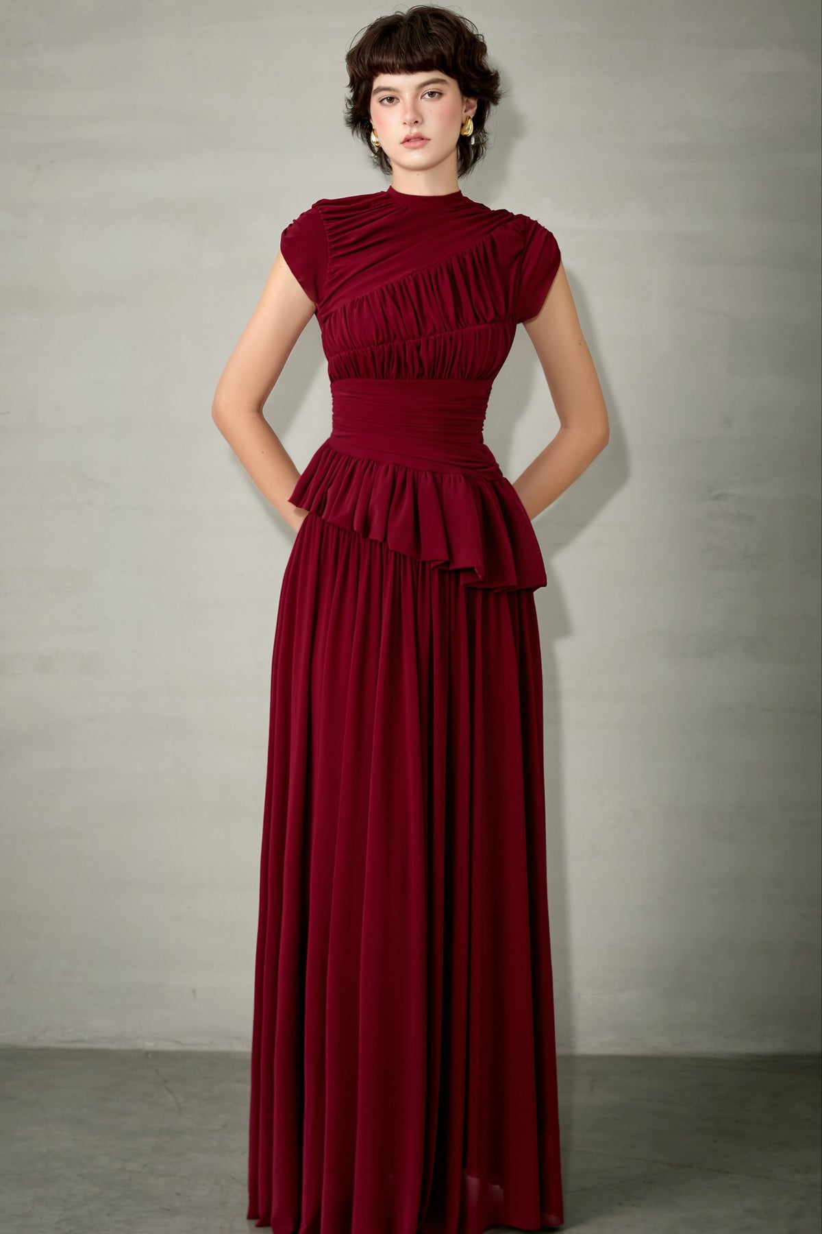 SCARLET VEIL set